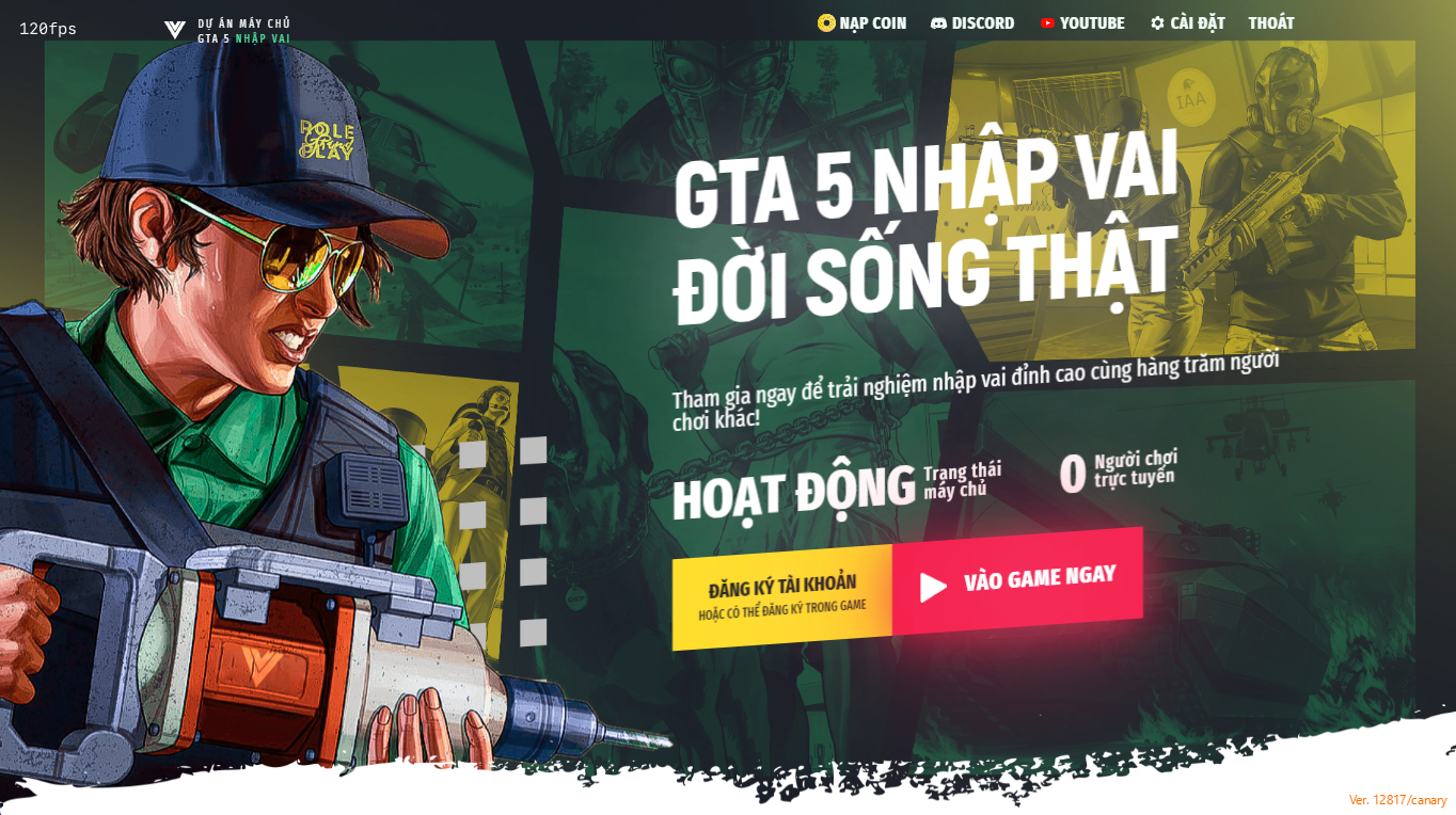 Modern Roleplay launcher template